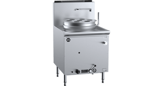 B+S Black Single Hole Waterless Pot Steamer LPG