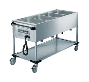 Rieber ZUB 4 - 4 x 1/1 GN Delivery Trolley