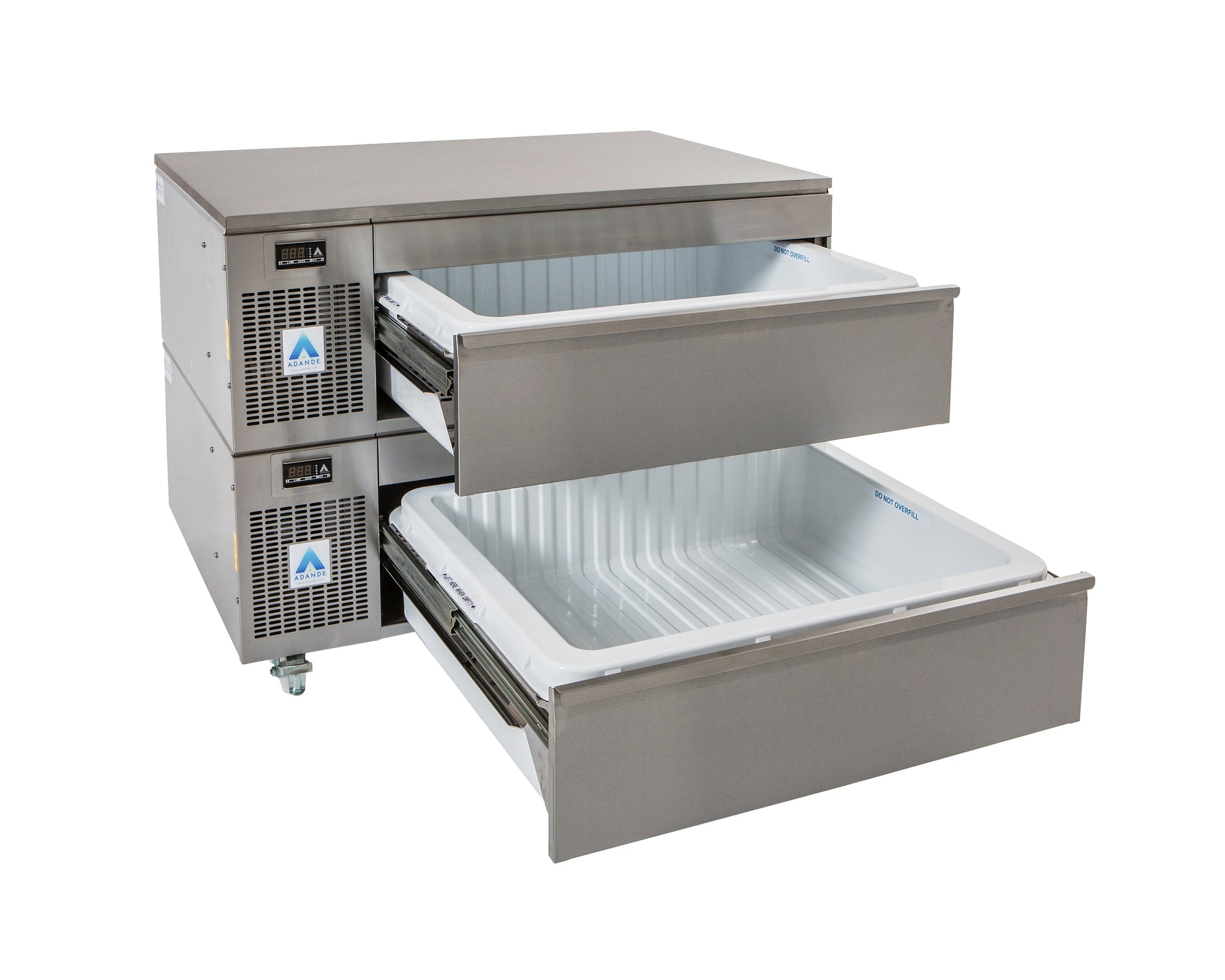 Adande Double Slimline Dual Temperature Drawers VLS - VLS2.PT