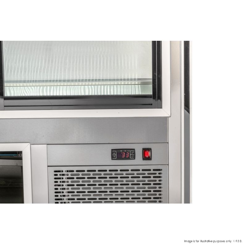Bonvue Refrigerated Deli Meat and Seafood Display Case – AMS-12