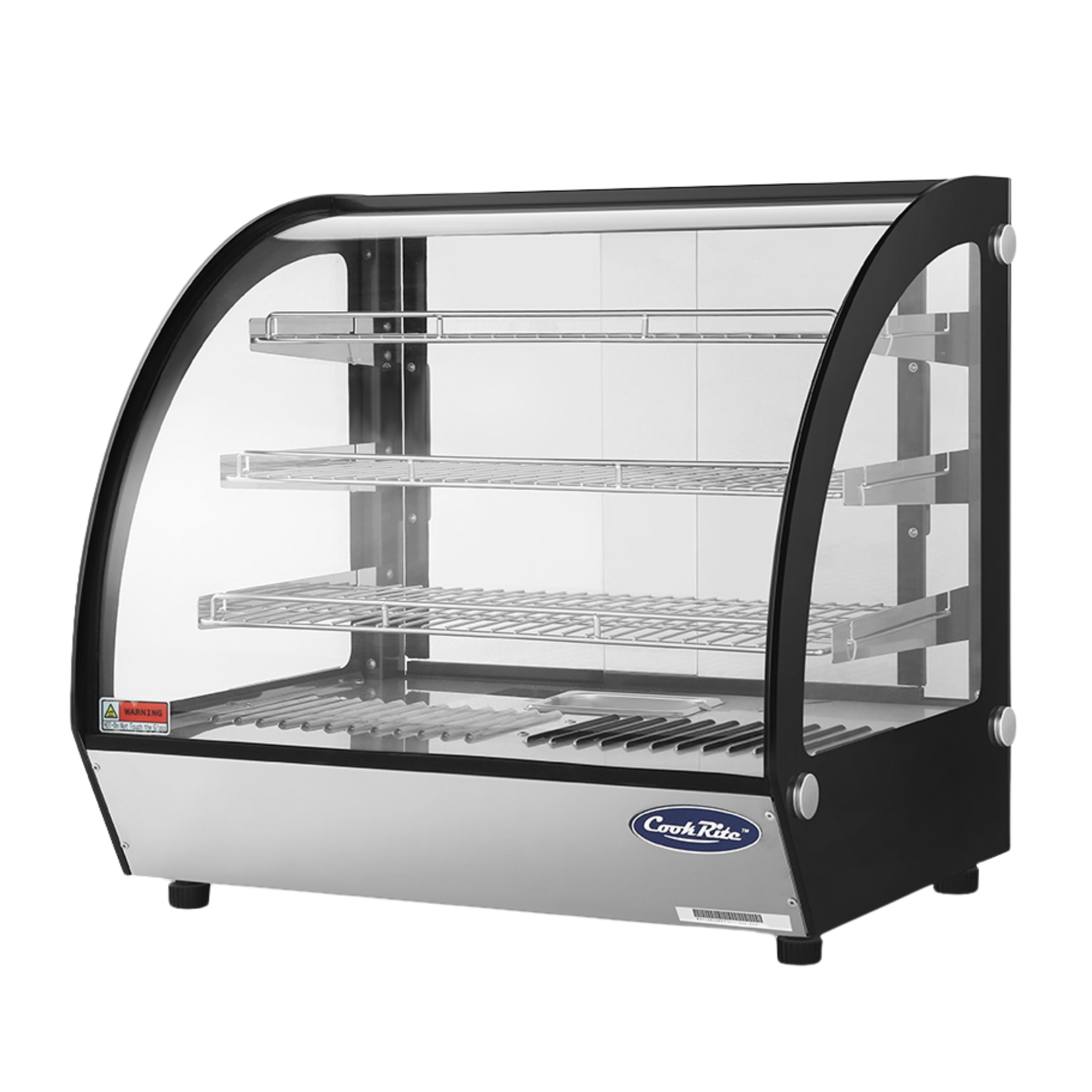 Atosa Curved Hot Display Showcase - 900mm Width