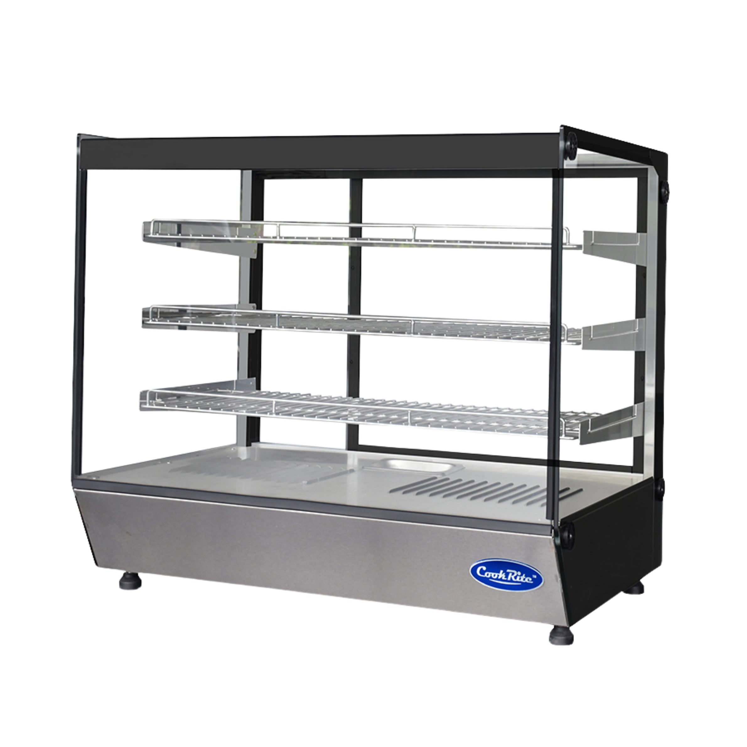 Atosa Square Hot Display Showcase - 700mm Width