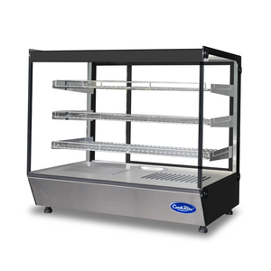 Atosa Square Hot Display Showcase - 900mm Width