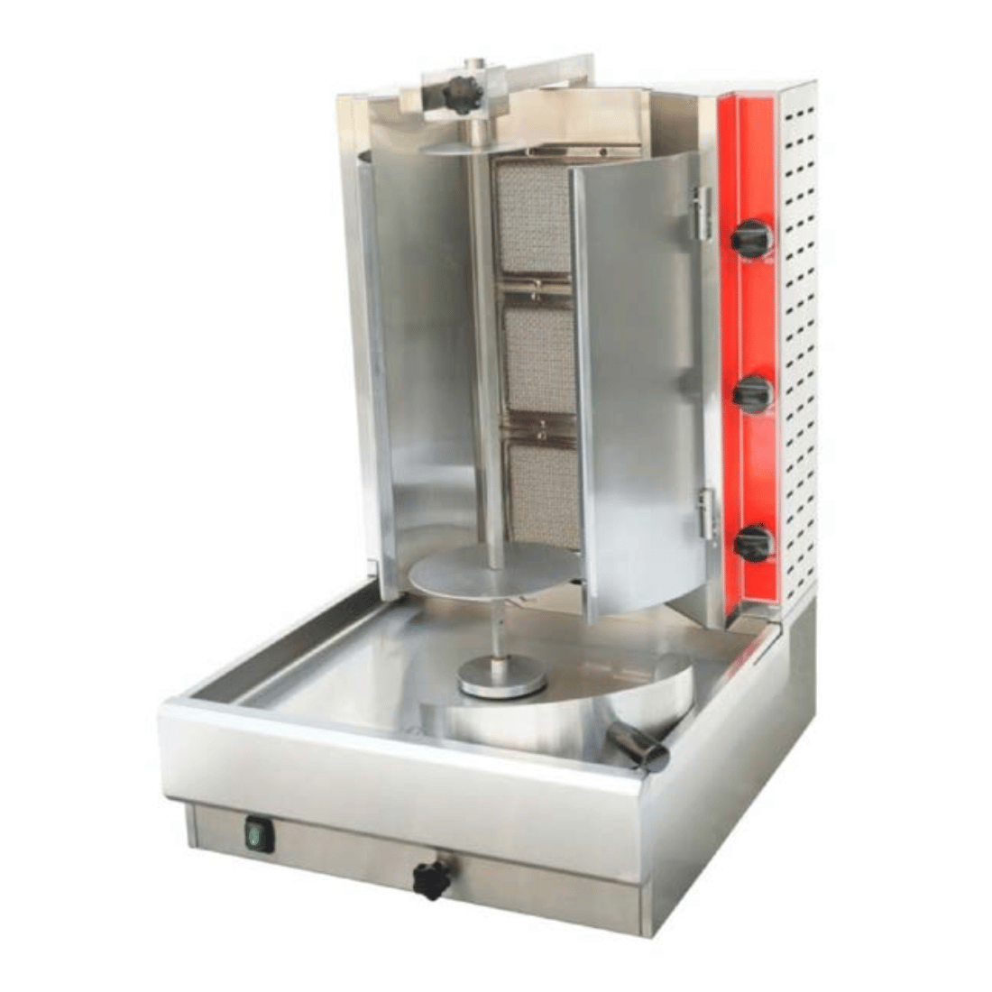 GasMax Semi-automatic 3 Burner LPG Kebab Machine – KB-3LPG