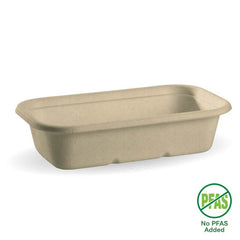 BioPak Plant Fibre Pulp Plastic-free SugarcaneTakeaway Base Container Box