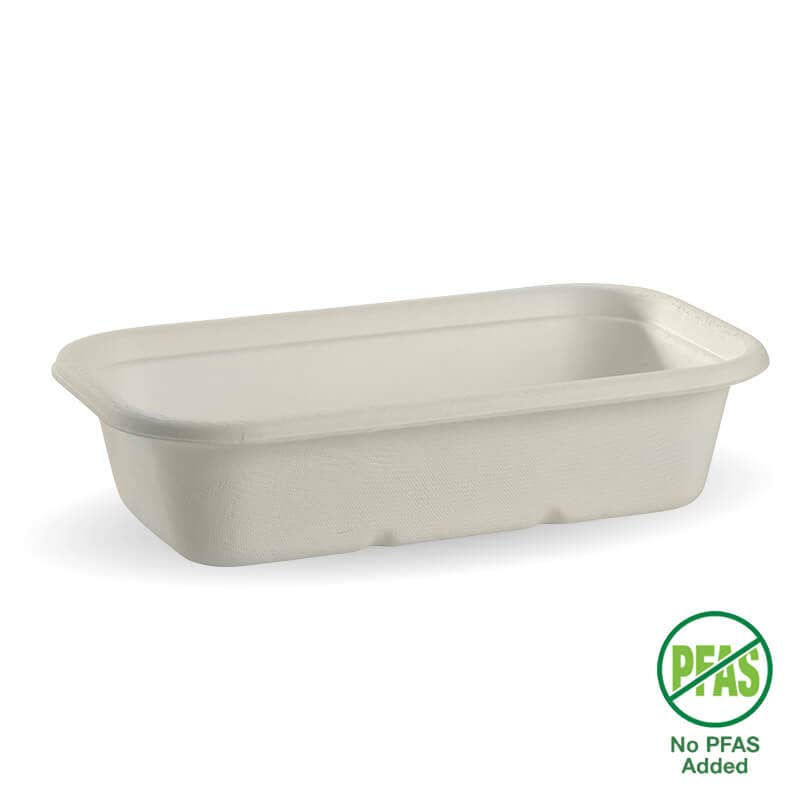 BioPak Plant Fibre Pulp Plastic-free SugarcaneTakeaway Base Container Box