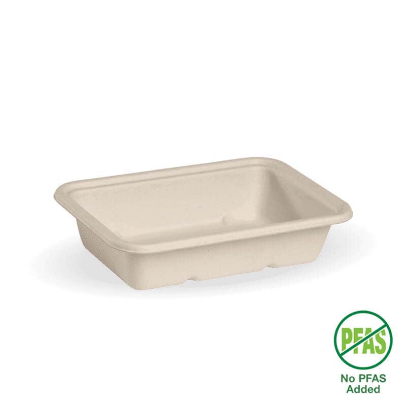 BioPak Plant Fibre Pulp Plastic-free SugarcaneTakeaway Base Container Box