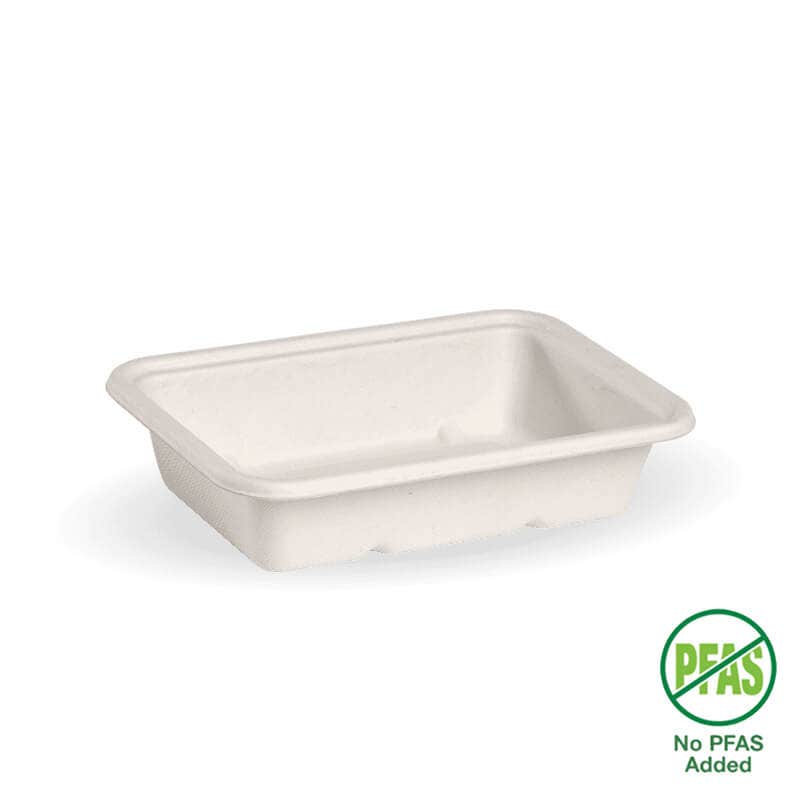 BioPak Plant Fibre Pulp Plastic-free SugarcaneTakeaway Base Container Box