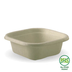 BioPak Plant Fibre Pulp Plastic-free SugarcaneTakeaway Base Container Box