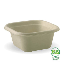 BioPak Plant Fibre Pulp Plastic-free SugarcaneTakeaway Base Container Box