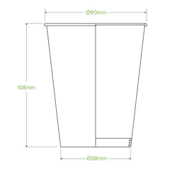 BioPak Cold Paper BioCup Green