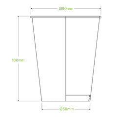 BioPak Cold Paper BioCup White