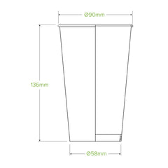 BioPak Cold Paper BioCup Green