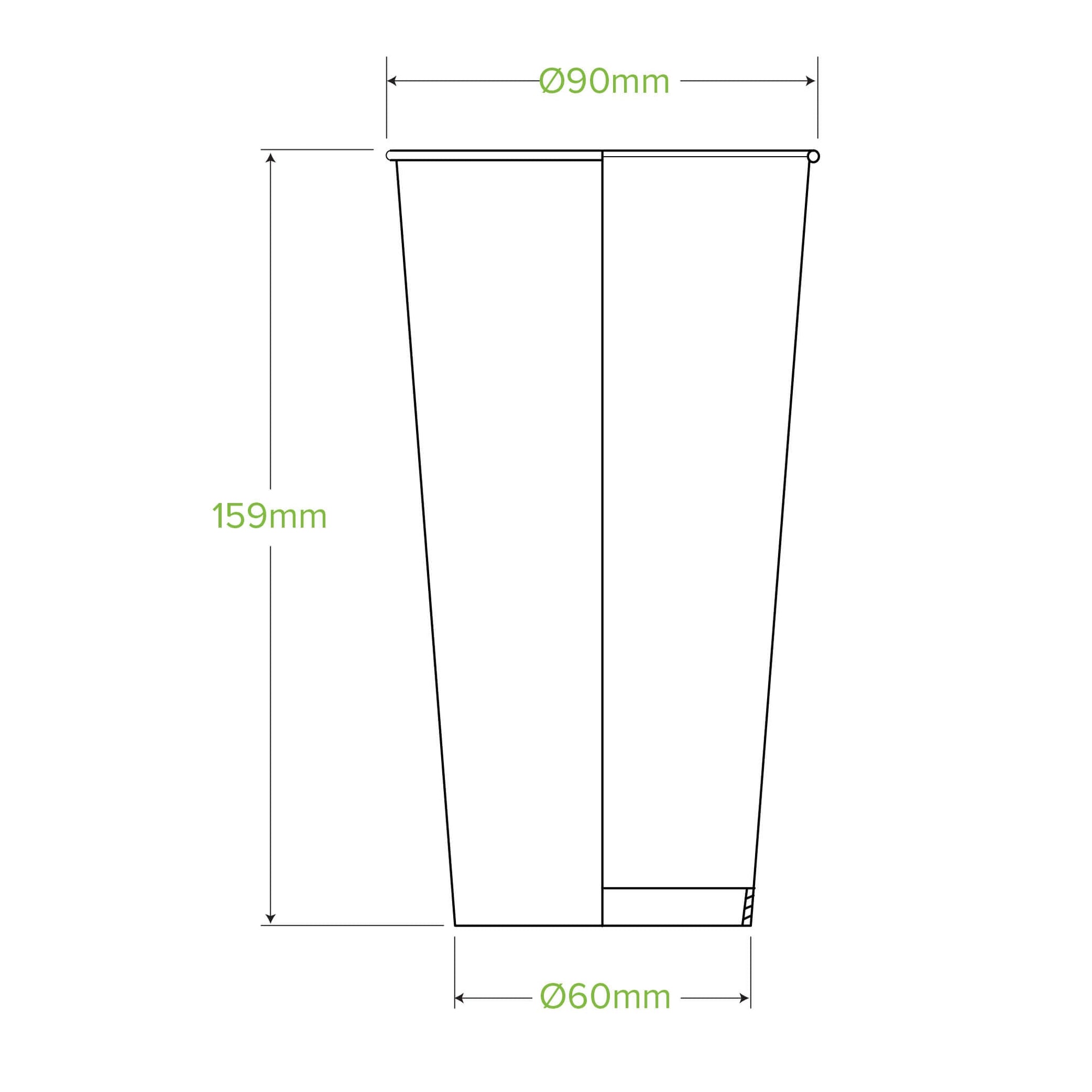 BioPak Cold Paper BioCup White
