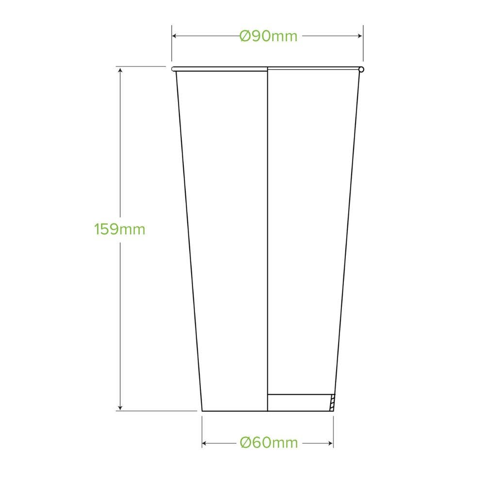 BioPak Cold Paper BioCup White