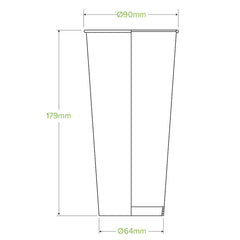 BioPak Cold Paper BioCup Green