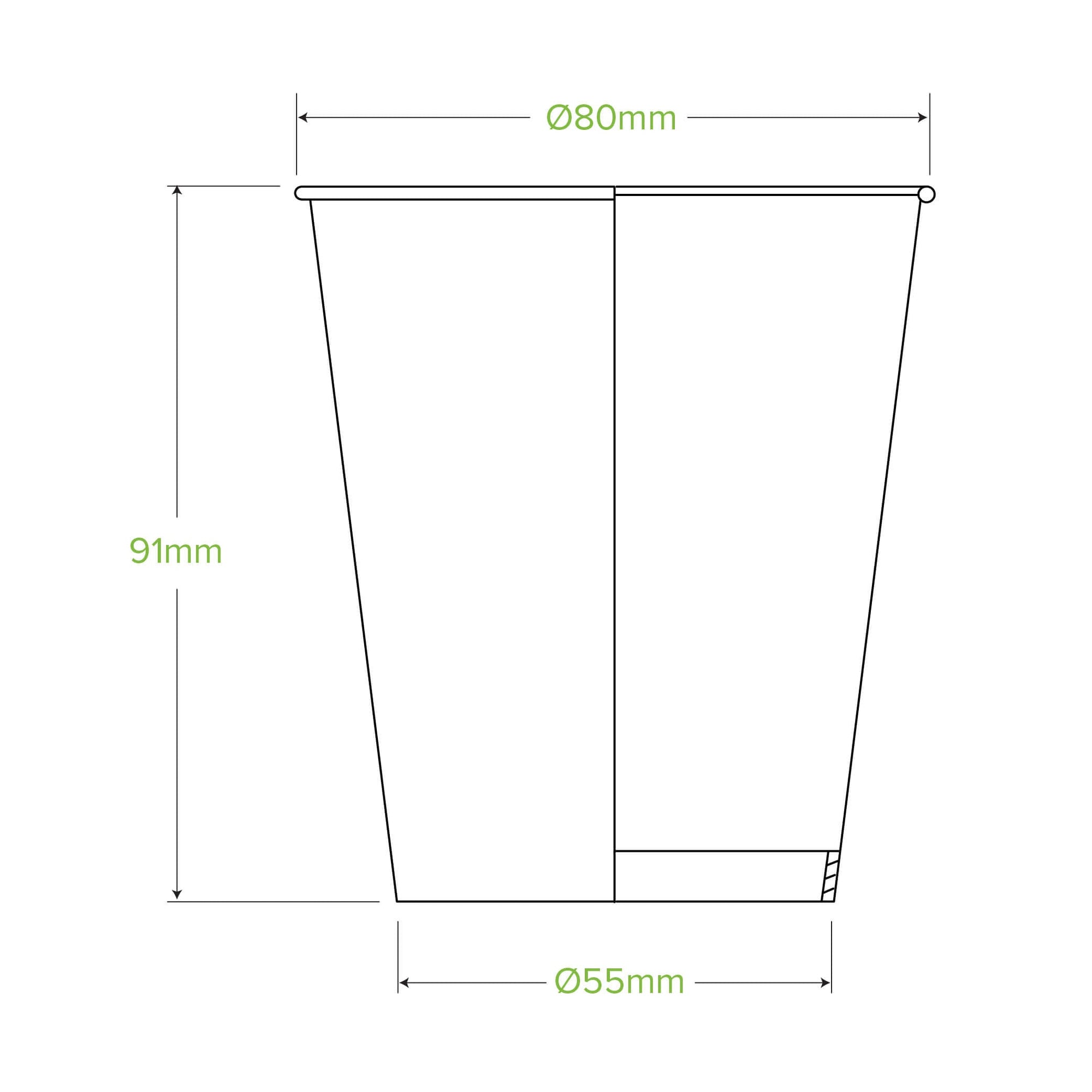 BioPak Cold Paper BioCup White