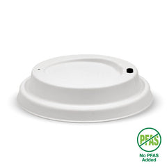 BioPak Plup Plant Fibre BioCup Lids for Hot Coffee Cups