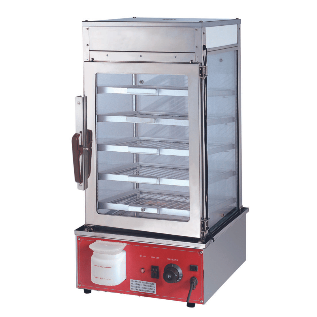 Benchstar Heavy Duty Electric Steamer Display Cabinet 1.2Kw