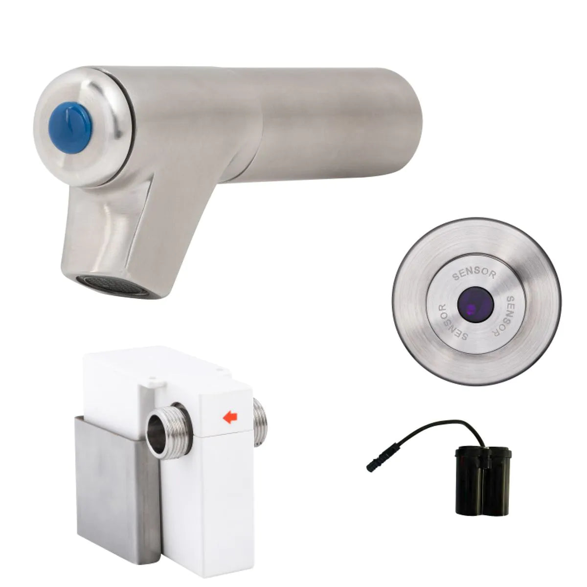3Monkeez GUARDIAN Stainless Steel Sensor Operated Bib Tap. 6 Second Timed Flow. 1/2” FI BSP
