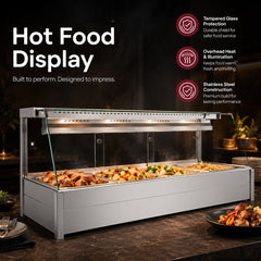 Bonvue Angled Countertop Wet and Dry Bain Marie BM14TC