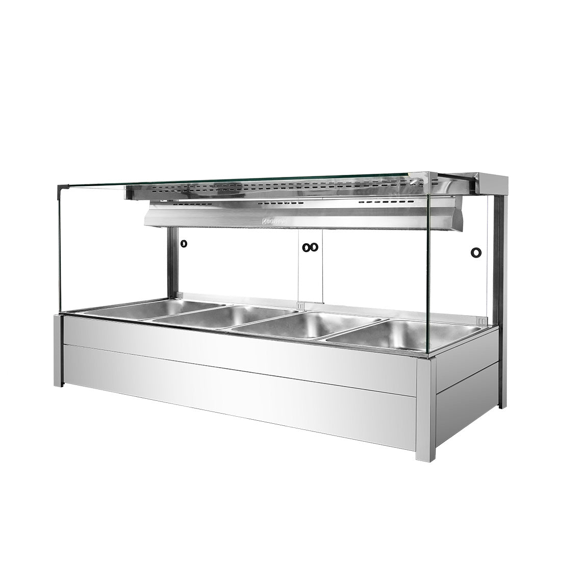 Bonvue Square Countertop Wet and Dry Bain Marie BM14SC
