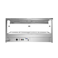 Bonvue Square Countertop Wet and Dry Bain Marie BM14SC
