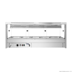 Bonvue Square Countertop Wet and Dry Bain Marie BM17SC