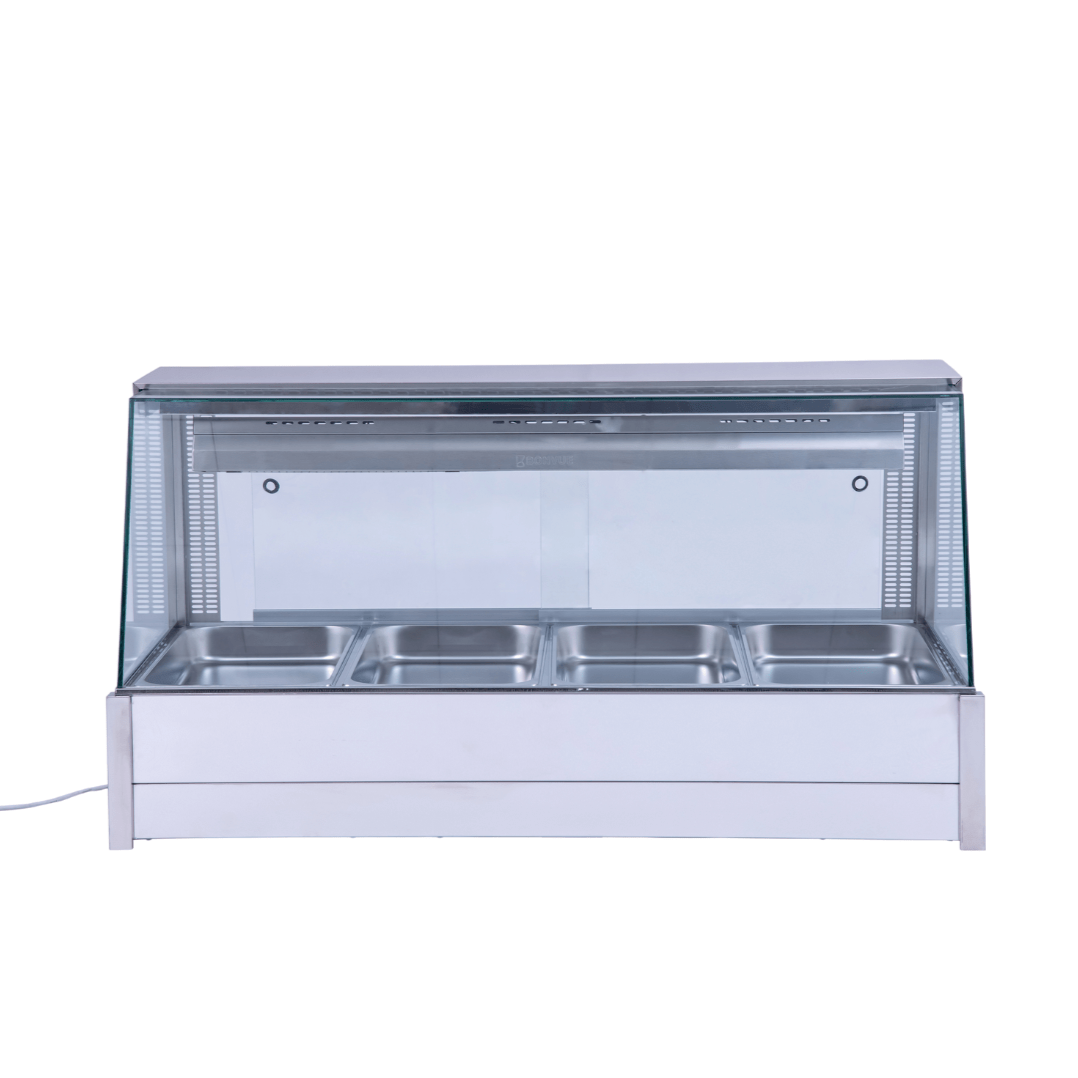 Bonvue Angled Countertop Wet and Dry Bain Marie BM14TC