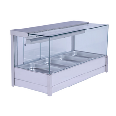Bonvue Square Countertop Wet and Dry Bain Marie BM14SC - BM14SC