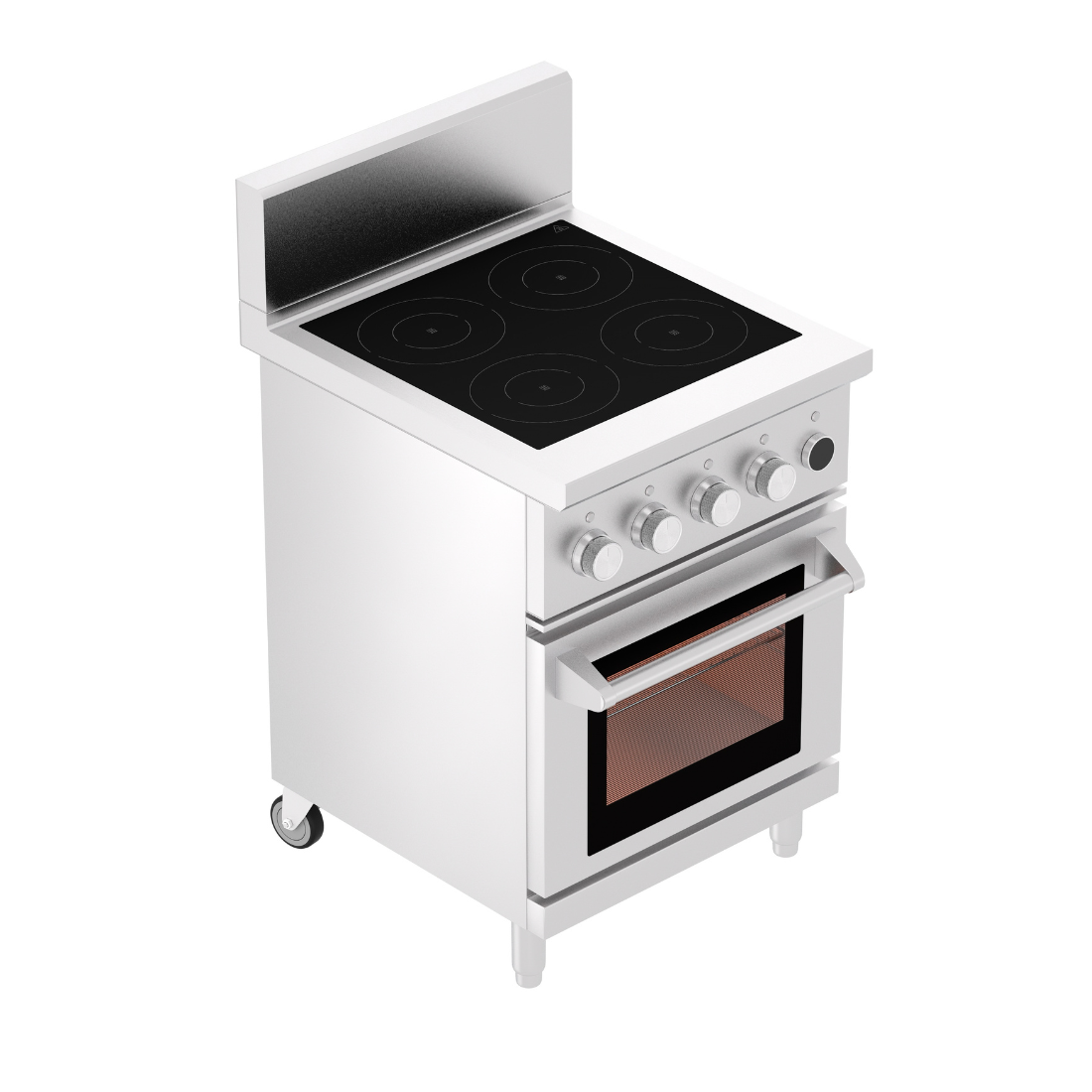 BRENNER Volt 800 Series 4 zones Induction Range with one Fan Forced Oven - BREE8-600ICO — view 3