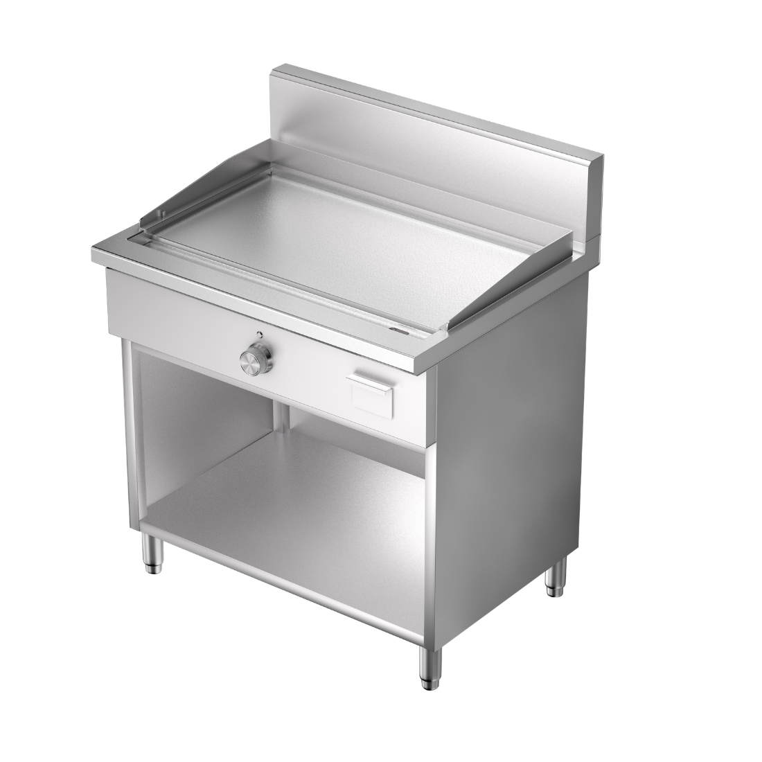 BRENNER Volt 800 Series 900mm Induction Griddle with Undershelf - BREE8-900GP