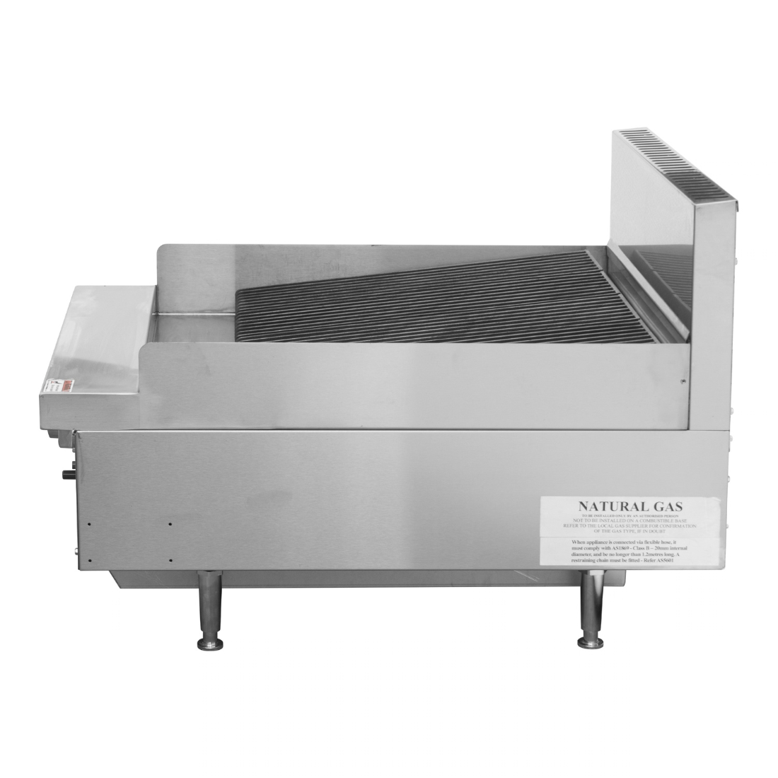 BRENNER Forge 800 Series Char Grill Top LPG with 2 burners - BREG8C-600L — view 5