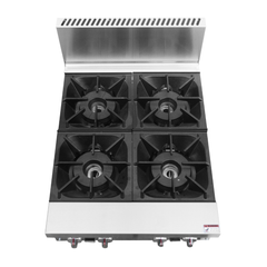 BRENNER Forge 800 Series Gas Bench Top Cooking Range LPG with 4 burners - BREG8R-600L — view 4
