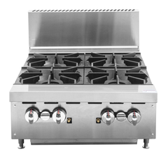 BRENNER Forge 800 Series Gas Bench Top Cooking Range NG with 4 burners - BREG8R-600N — view 2
