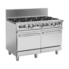 BRENNER Forge 800 Series 8 burners Gas Range with double Fan Forced Oven NG - BREG8RO-1200N — view 3