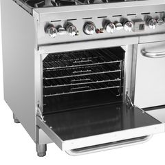 BRENNER Forge 800 Series 8 burners Gas Range with double Fan Forced Oven NG - BREG8RO-1200N — view 6