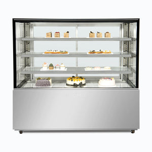 Bromic Cake Display | Cold Food Display 1500mm 686L 4 Tier - FD4T1500C-NR