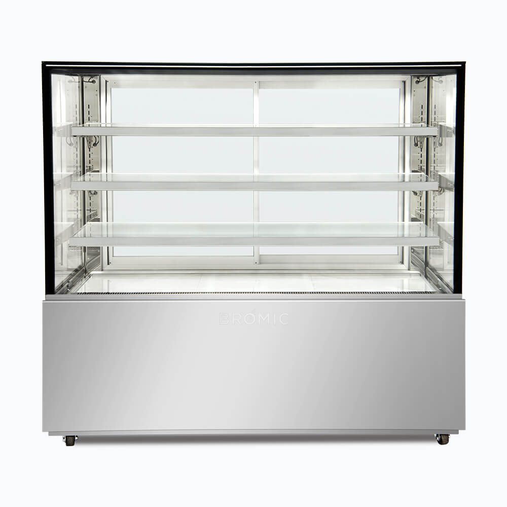Bromic Cake Display | Cold Food Display 1500mm 686L 4 Tier - FD4T1500C-NR