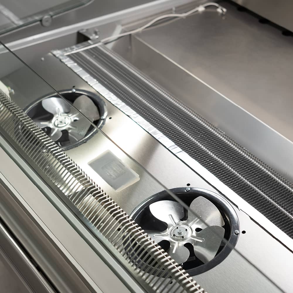 Bromic DDCG-NR Curved Glass Deli Display