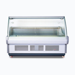 Bromic DD1875CG-NR Curved Glass Deli Display