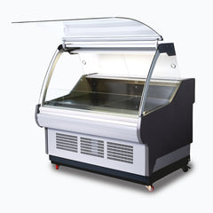Bromic DD1875CG-NR Curved Glass Deli Display