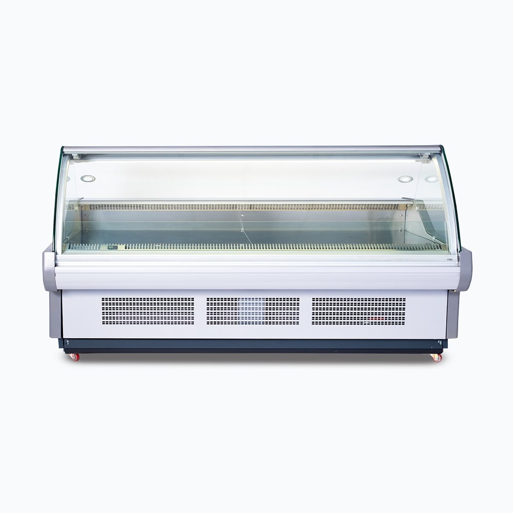 Bromic DDCG-NR Curved Glass Deli Display