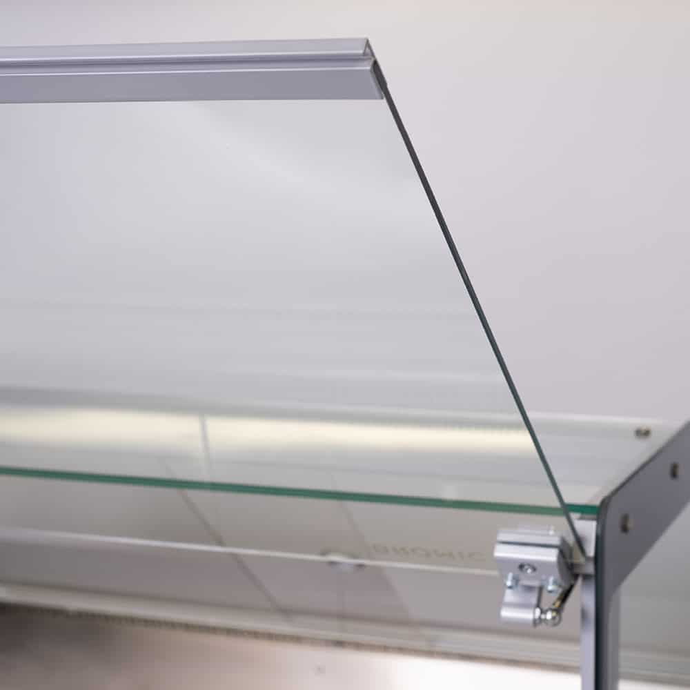 Bromic DDSG-NR Square Glass Deli Display