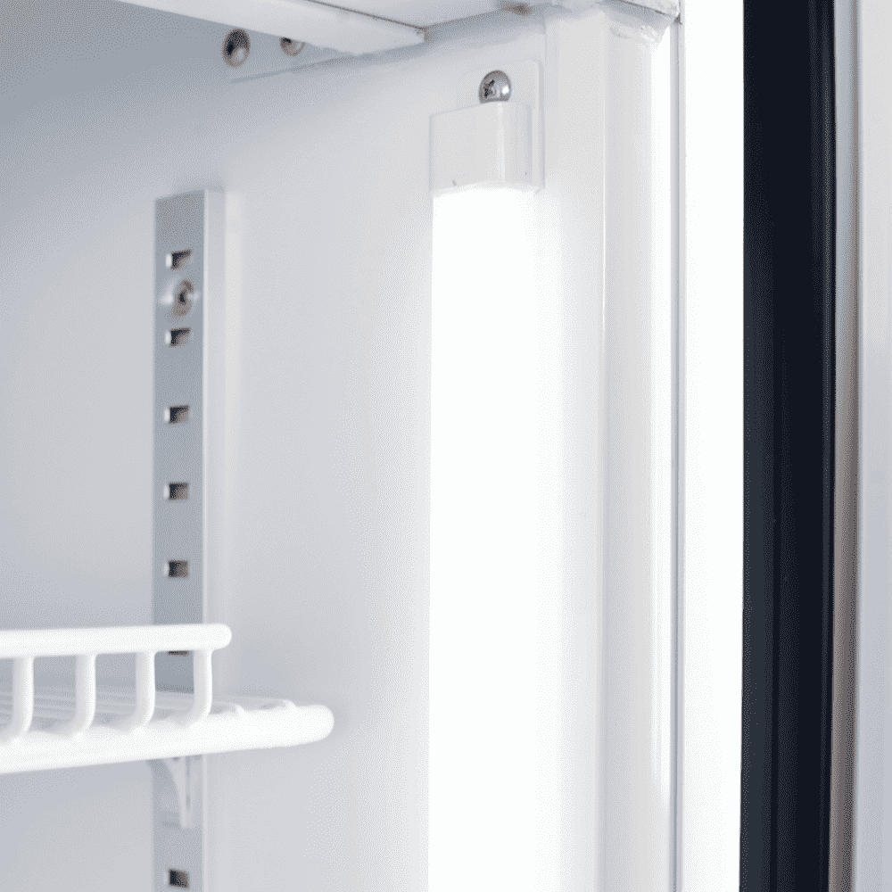 Bromic White Upright 2 Door Display Fridge 885L GM0900LWECO-NR