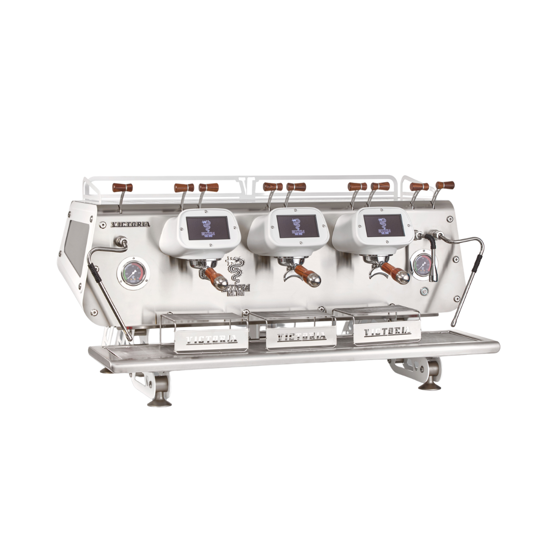 Bezzera Victoria PID 3 Group Espresso/Coffee Machine (White) - BZVICTORIAPID3GB
