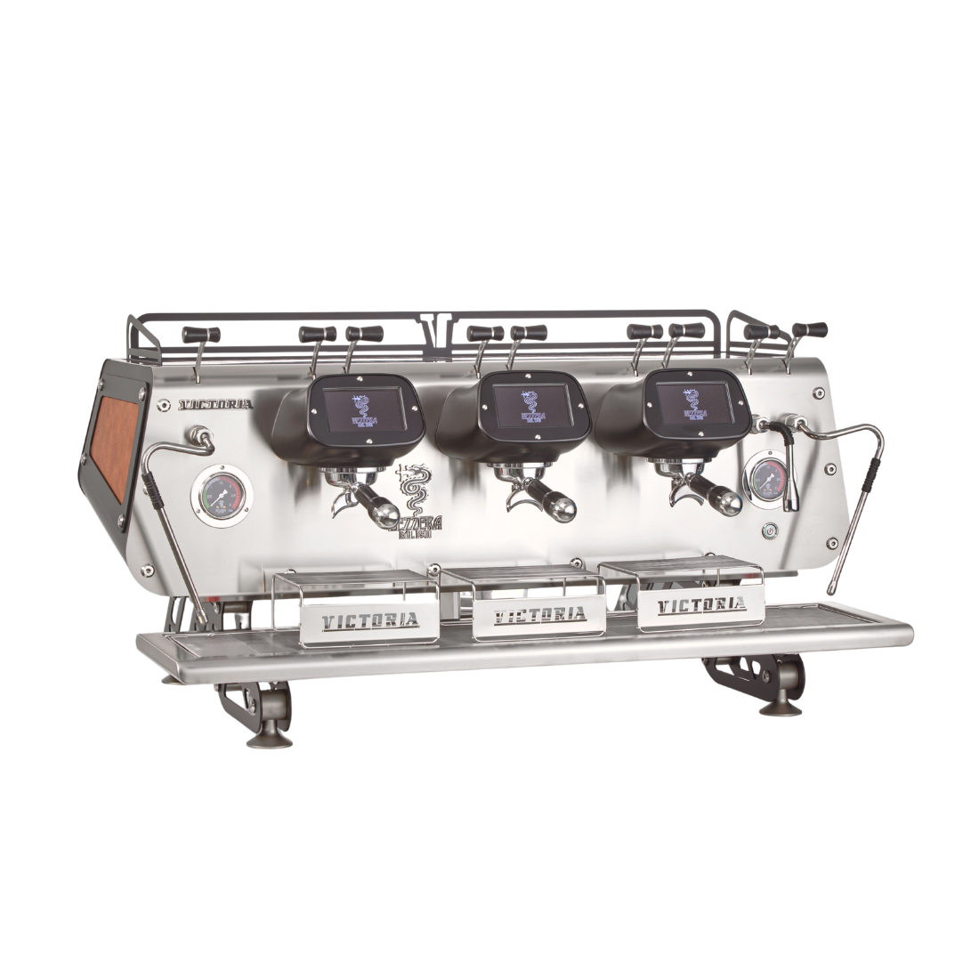 Bezzera Victoria PID 3 Group Espresso/Coffee Machine (Black) - BZVICTORIAPID3GN