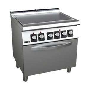 Fagor Kore 700 Series 800mm Electric Solid Top Range with GN 2/1 Oven - C-E711