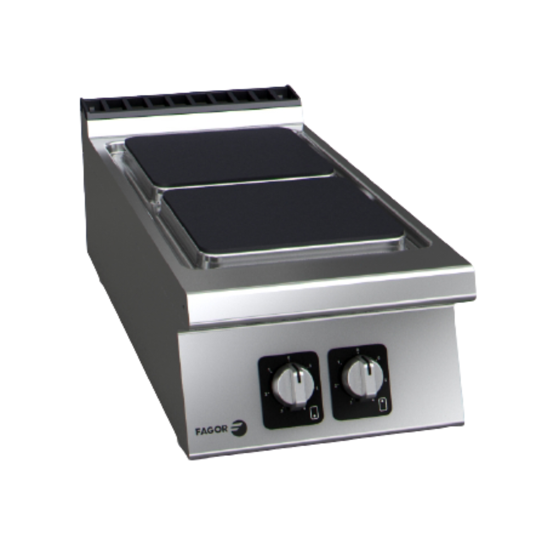 Fagor Kore 900 Series 400mm 2 Square Plate Electric Cooktop - C-E920