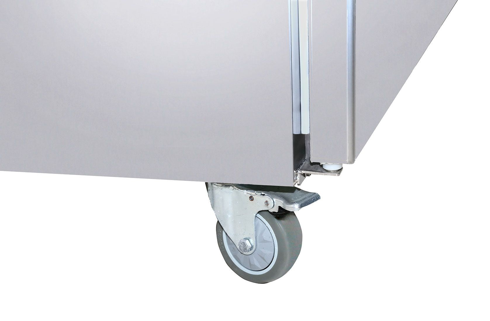 Thermaster Tropical 2 X ½ Door SS Fridge 312L SUC500
